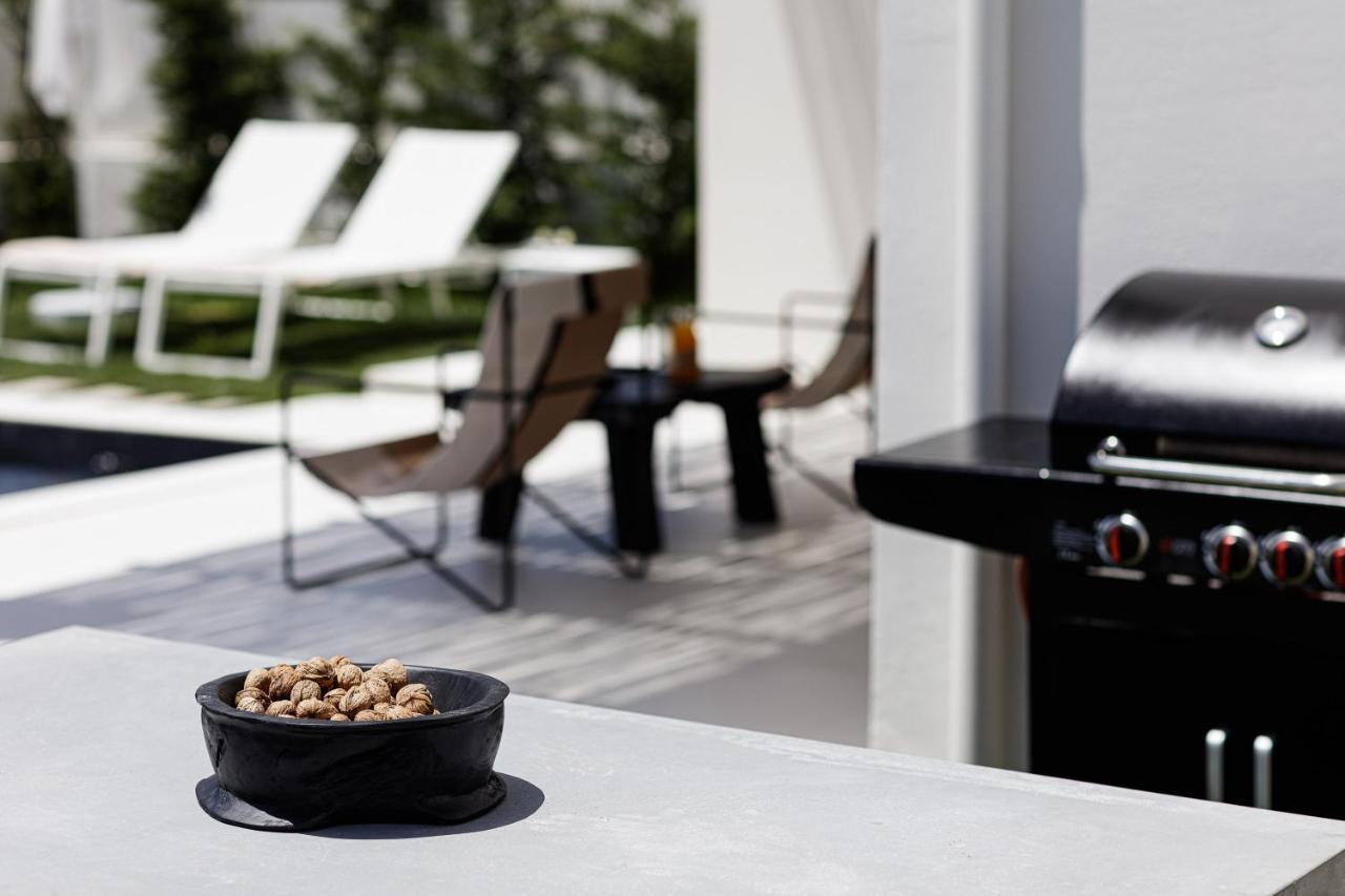 Modern Villa Casa Filo Verde With Private Pool & Bbq,200M From The Beach Plakias Ngoại thất bức ảnh